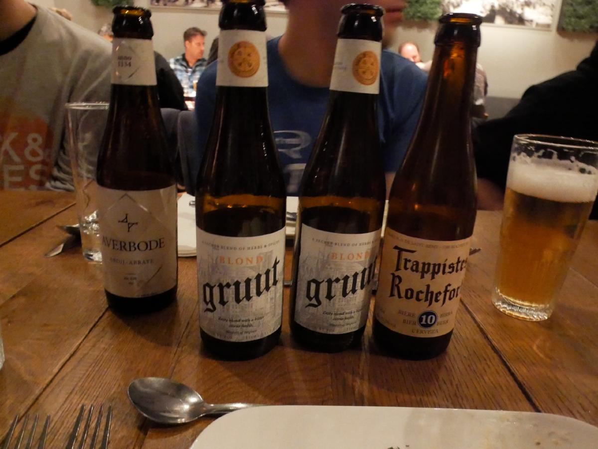 vergangene Bierproben