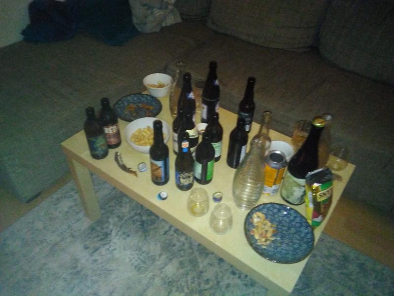 Am Ende der ersten Bierprobe in München